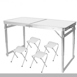 طقم طاولة مع اربع كراسي على شنطة تستخدم للرحلات 117-4 طقم طاولة مع اربع كراسي على شنطة تستخدم للرحلات 117-4