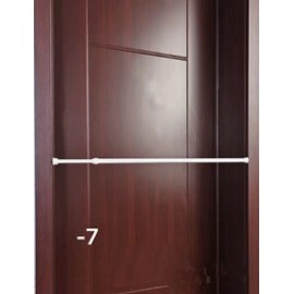 عامود للستائر يستخدم للابواب والممرات 