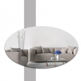 مرآة بلاستيكية بشكل بيضاوي 871-6  مرآة بلاستيكية بشكل بيضاوي 871-6