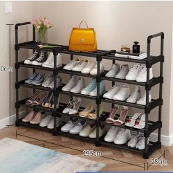  رفوف احذية بلاستيكية مكونه 5 طبقات