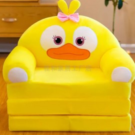 مقعد للطفال يمكن تحويله لفرشة بشكل كرتوني جميل h-1