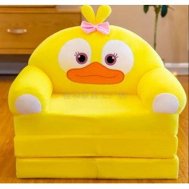 مقعد للطفال يمكن تحويله لفرشة بشكل كرتوني جميل h-1