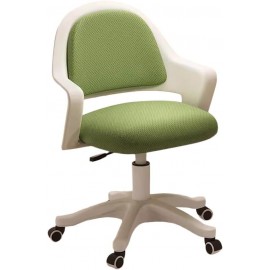 كرسي مكتب يمكن التحكم بارتفاعه قابل للدروان باللون الأخضر ab-136