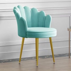 كرسي الاميرات باللون التركواز ab-174