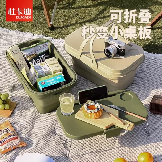 صندوق + طاولة يمكن طيها بسهولة a-48