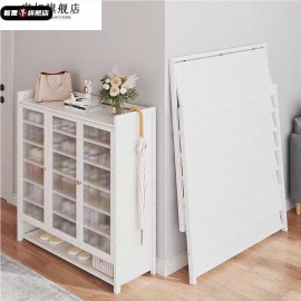 خزانة احذية يمكن طيها مصنوعه من خشب البامبو a-30