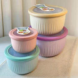 طقم تبرويرات دائري مكون من 4 قطع مختلفة الاحجام