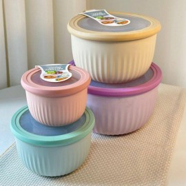 طقم تبرويرات دائري مكون من 4 قطع مختلفة الاحجام