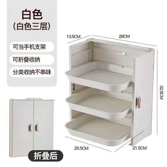 حامل اطباق مكون من 6 طبقات مع دفتين bd-46