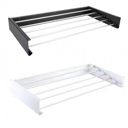 منشر غسيل معدني قابل للفتح والأغلاق بعرض 80 سم 