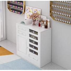 خزانة منزلية متعددة الاستخدامات باللون الأبيض od-27