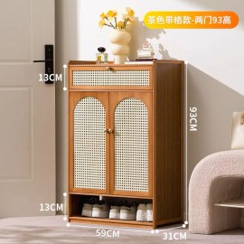 خزانة احذية مكونه من دفتين وباب علوي yz-35