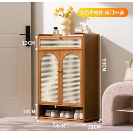 خزانة احذية مكونه من دفتين وباب علوي yz-35