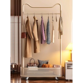 علاقة ملابس معدنية مع عجلات  CD-31