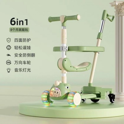 سكوتر للاطفال مع مقعد يمكن يمكن التحكم بها 388