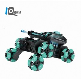 دبابة أطفال تعمل على الريموت يمكنها اطلاق كرات جلي jto185