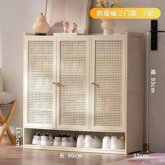 خزانة احذية مكونة من 3 دفات ورف سفلي ih-23