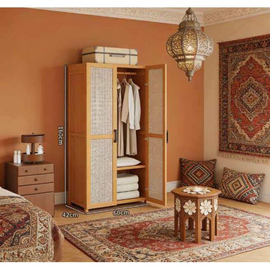 خزانة ملابس مصنوعه من خشب البامبو الطبيعي ih-26