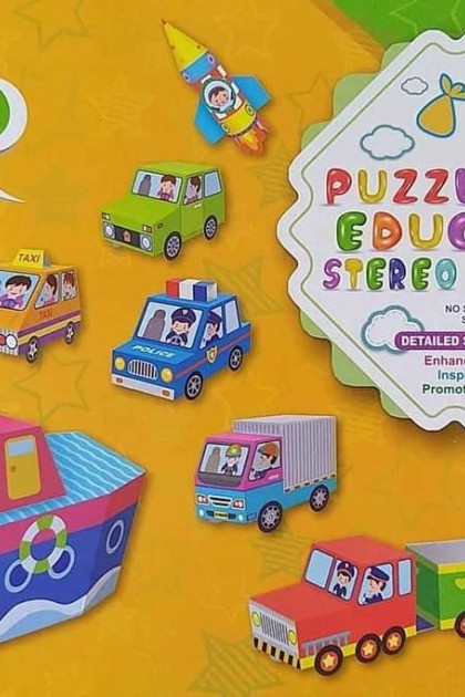 puzzle early education stereo handwork