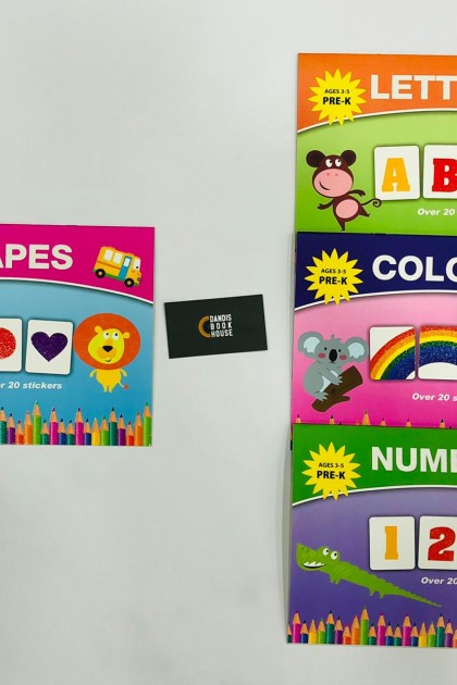  Early Learning Sticker BookSet