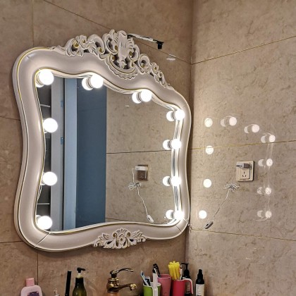 طقم اضاءة للمرآة 10 مصابيح LED طقم اضاءة للمرآة 10 مصابيح LED
