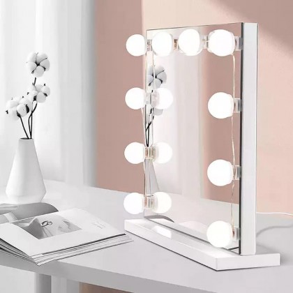 طقم اضاءة للمرآة 10 مصابيح LED طقم اضاءة للمرآة 10 مصابيح LED