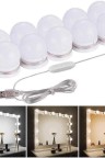 طقم اضاءة للمرآة 10 مصابيح LED طقم اضاءة للمرآة 10 مصابيح LED