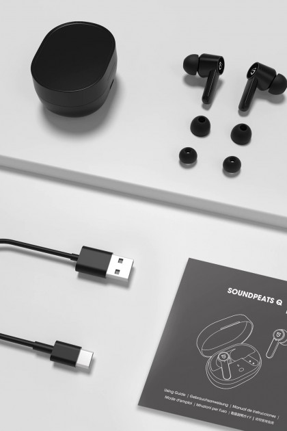 سماعات لاسلكية SoundPeats موديل Q سماعات لاسلكية SoundPeats موديل Q