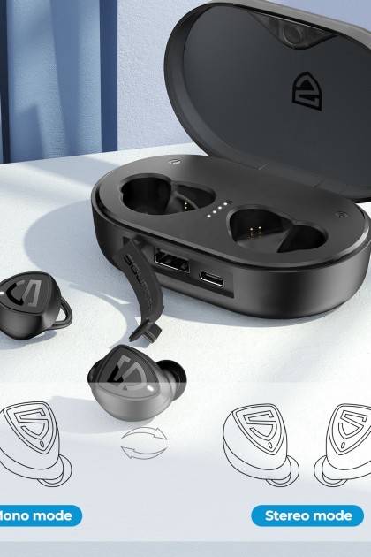 سماعات لاسلكية SoundPeats موديل TrueShift 2 سماعات لاسلكية SoundPeats موديل TrueShift 2