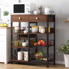 خزانة مطبخ مع درجين وسلات 13-1