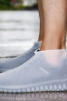 غطاء حذاء مقاوم للماء مصنوع من السيليكون