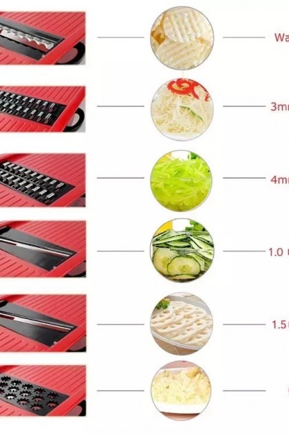 مبشرة الخضار الحديثة 6in1 مبشرة الخضار الحديثة 6in1